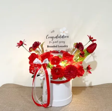 Bloom Box Akrilik Ucapan Grand Opening Samosir